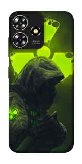 Чехол на ZTE Blade A73 4G Радиация v5 фото 1 из 1