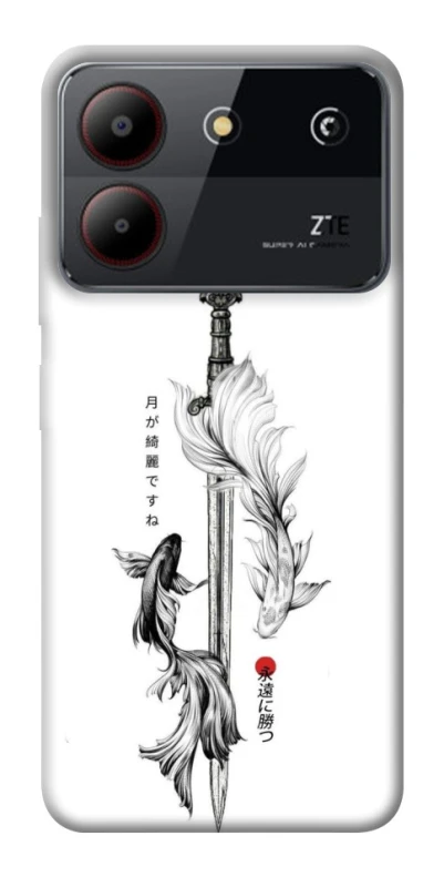 Чехол на ZTE Blade A54 4G Tattoo ver.6 фото 1 из 1