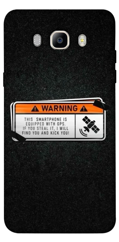 Чохол на Samsung J510F Galaxy J5 (2016) Warning фото 1 з 1