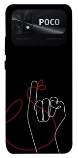 Чехол на Xiaomi Poco C40 Pair romantic theme ver.8 фото 1 из 1