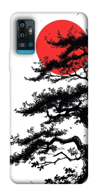 Чехол на ZTE Blade A71 Дух Японии v2 фото 1 из 1