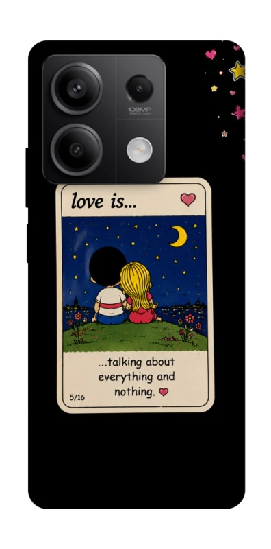 Чохол на Xiaomi Redmi Note 13 5G Love is ver.6 фото 1 з 1