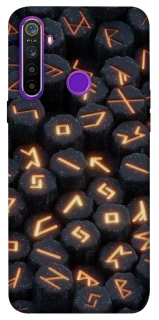 Чехол на Realme 5 Огненые руны фото 1 из 1