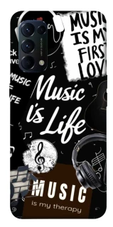 Чехол на Oppo Reno 5 4G Music is Life фото 1 из 1