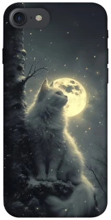 Чехол на Apple iPhone 7 / 8 (4.7") Кот под луной фото 1 из 1