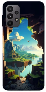 Чехол на Samsung Galaxy A23 4G Minecraft sunrise фото 1 из 1