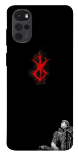Чехол на Motorola Moto G22 berserk black фото 1 из 1