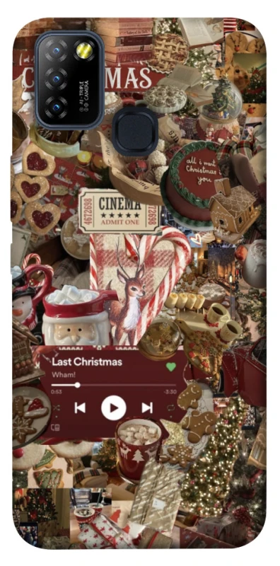 Чохол на Infinix Hot 10 Lite Christmas spirit ver.4 фото 1 з 1