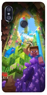 Чехол на Xiaomi Redmi Note 5 Pro / Note 5 (AI Dual Camera) Minecraft forever фото 1 из 1