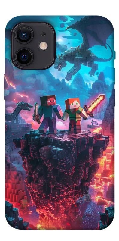 Чохол на Apple iPhone 12 mini (5.4") Minecraft v3 фото 1 з 1