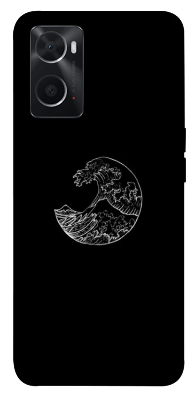 Чохол на Oppo A76 4G Black tsunami фото 1 з 1