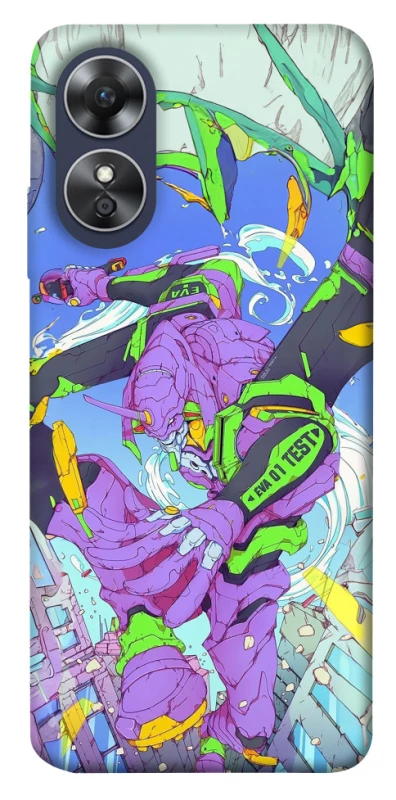 Чехол на Oppo A17 Евангелион v2 фото 1 из 1