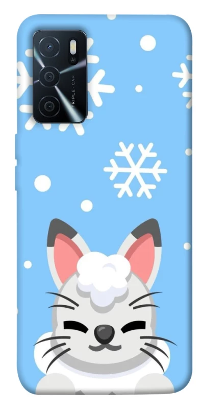 Чохол на Oppo A16s / A16 Adopt Me Snow Kitty Smile фото 1 з 1