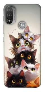 Чохол на Motorola Moto E20 Сat eyes фото 1 з 1