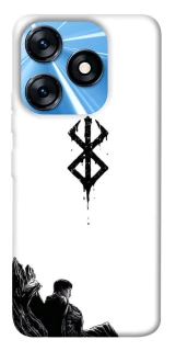 Чохол на TECNO Spark 10 berserk white фото 1 з 1