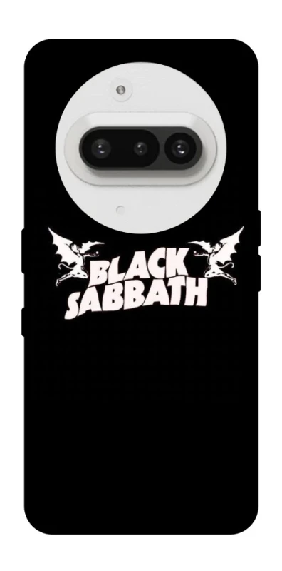 Чохол на Nothing Phone (3a) Black Sabbath logo ver.2 фото 1 Чохол на Nothing Phone (3a) Black Sabbath logo ver.2 фото 1 з 1