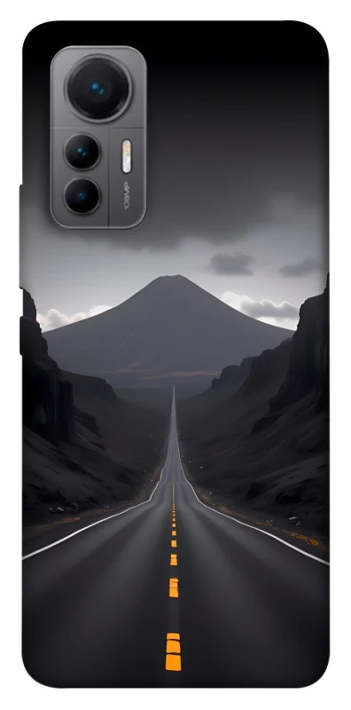 Чехол на Xiaomi 12 Lite Black mountains фото 1 из 1