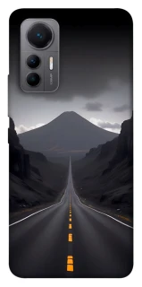 Чехол на Xiaomi 12 Lite Black mountains фото 1 из 1