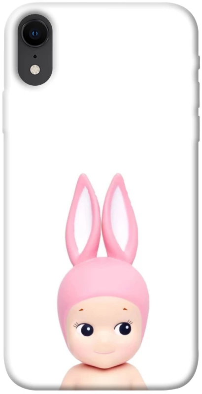 Чохол на Apple iPhone XR (6.1") Minimal Bunny Peek фото 1 з 1