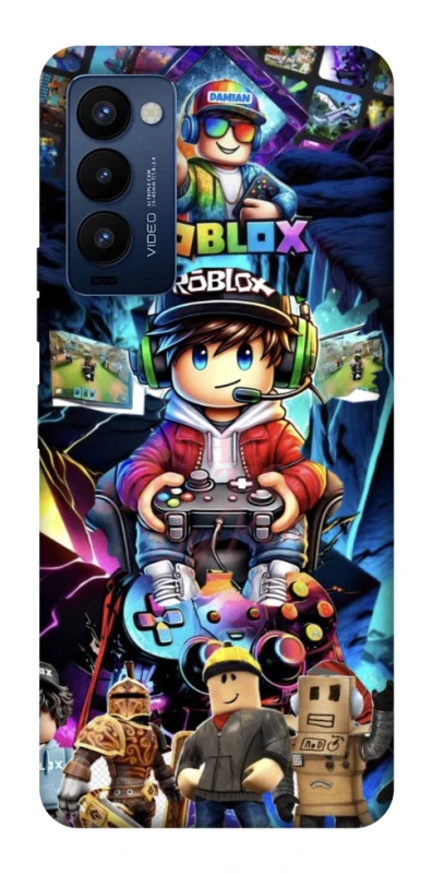 Чехол на TECNO Camon 18 Pro Roblox collage ver.4 фото 1 из 1