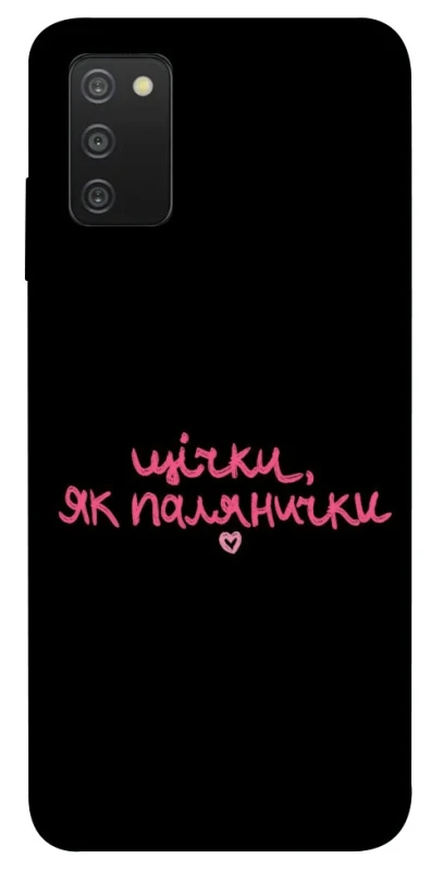 Чохол на Samsung Galaxy A03s Щічки, як палянички фото 1 з 1