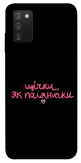 Чехол на Samsung Galaxy A03s Щічки, як палянички фото 1 из 1