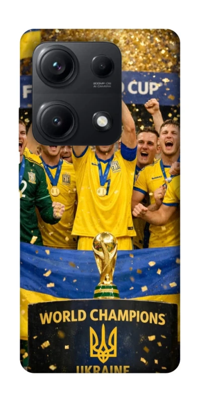 Чехол на Xiaomi Redmi Note 14S UA-Football ver.5 фото 1 из 1