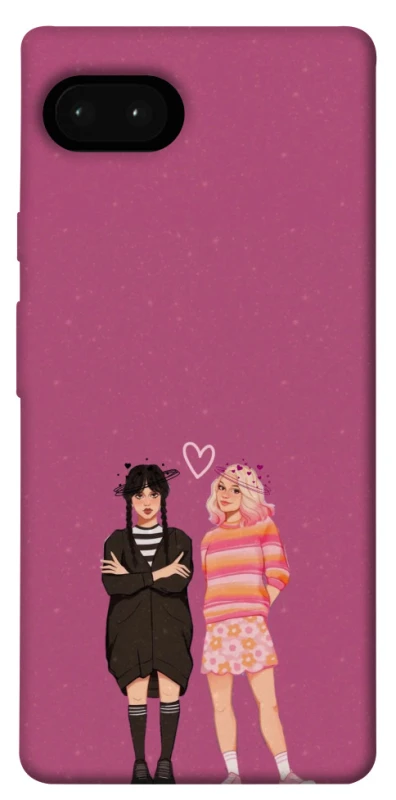 Чехол на Google Pixel 7a Raven & Rainbow Wednesday фото 1 из 1