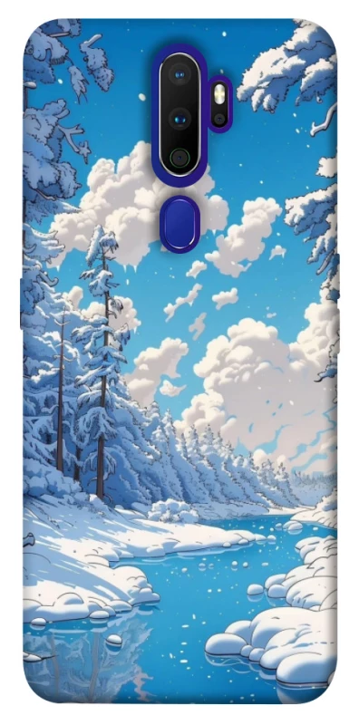 Чехол на Oppo A5 (2020) / Oppo A9 (2020) Winter art фото 1 из 1