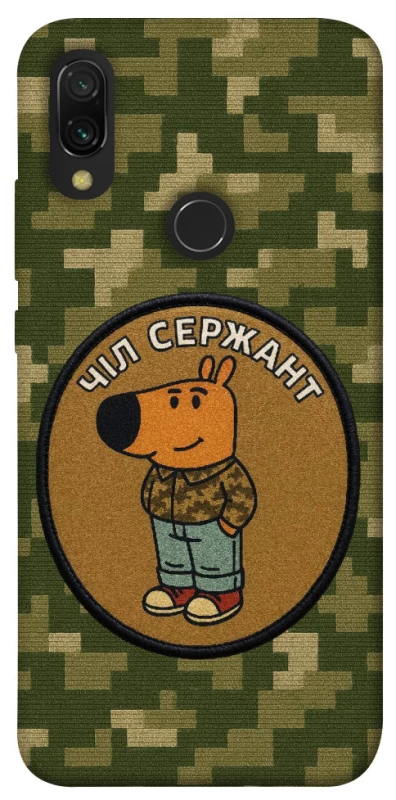 Чехол на Xiaomi Redmi 7 Чил сержант фото 1 из 1