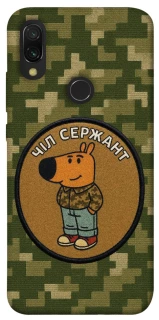 Чехол на Xiaomi Redmi 7 Чил сержант фото 1 из 1