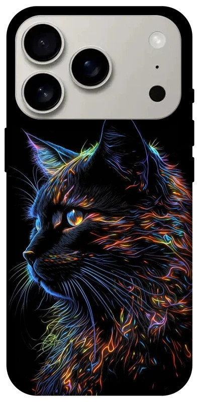 Чохол на Apple iPhone 17 Pro (6.3") Чорний кіт фото 1 з 1
