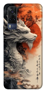 Чохол на Vivo Y53s white dragon фото 1 з 1