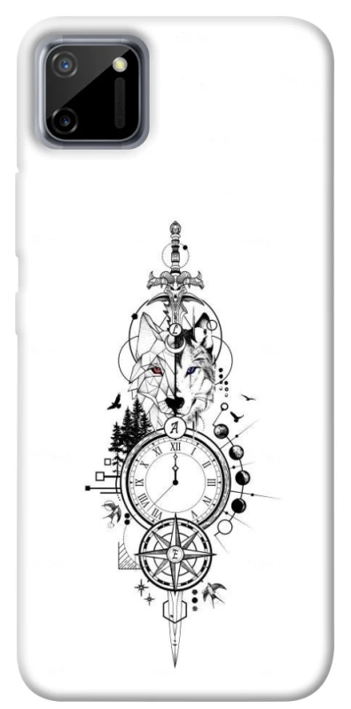Чехол на Realme C11 Tattoo ver.8 фото 1 из 1
