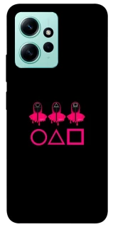 Чехол на Xiaomi Redmi Note 12 4G squid game v3 фото 1 из 1