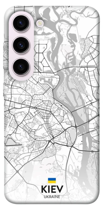 Чехол на Samsung Galaxy S23+ Kiev white map фото 1 из 1