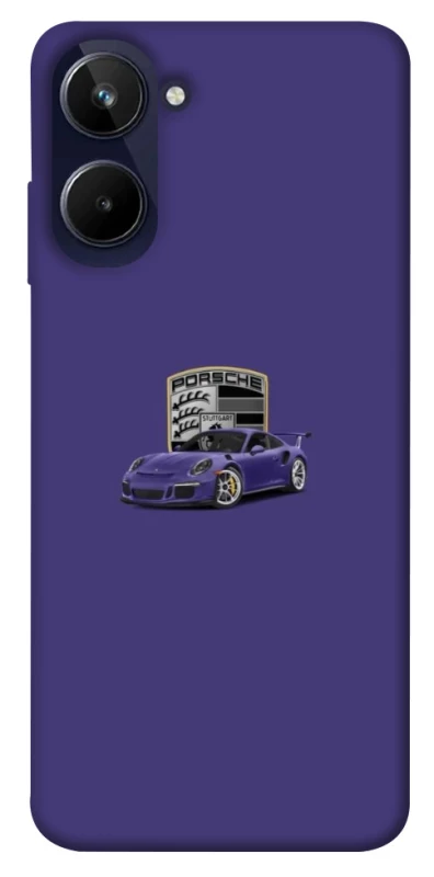 Чехол на Realme 10 4G Porsche purple фото 1 из 1
