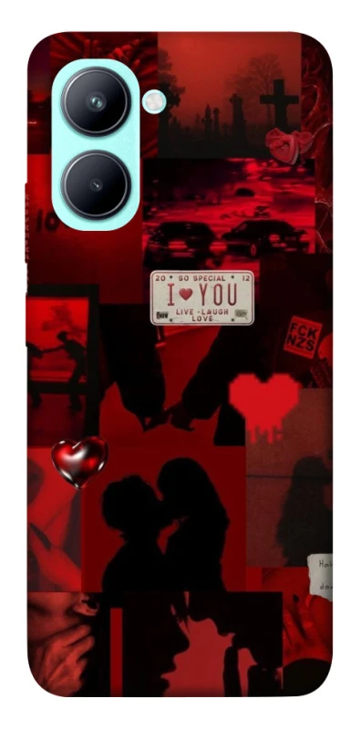 Чохол на Realme C33 Love collage ver.2 фото 1 з 1