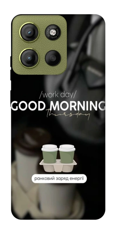 Чохол на Motorola Moto G15 4G Thursday coffee фото 1 з 1