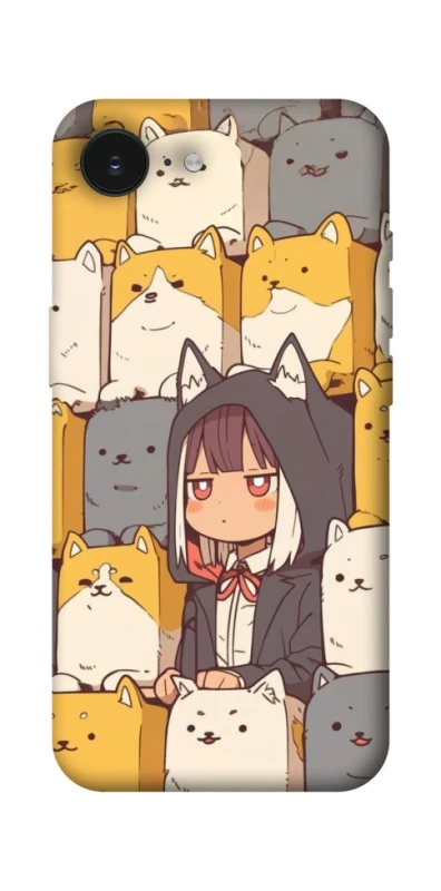 Чехол на Apple iPhone 17e (6.1") Like a cat фото 1 из 1