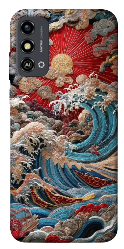 Чохол на ZTE Blade A53 Japa wave ver.2 фото 1 з 1