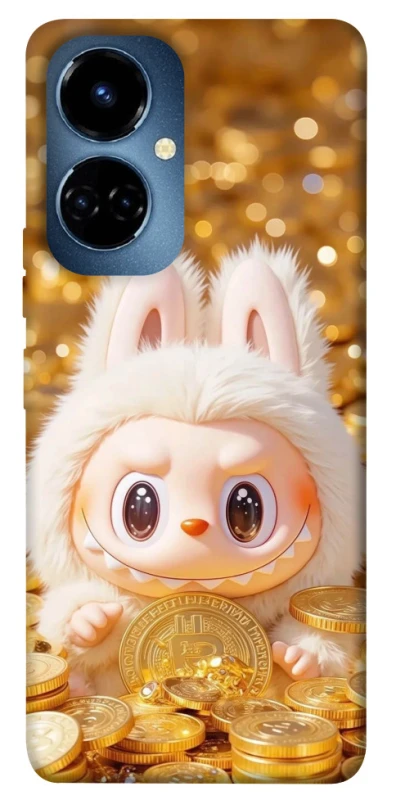 Чехол на TECNO Camon 19 Bitcoin Labubu фото 1 из 1