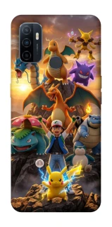 Чехол на Oppo A53 / A32 / A33 Pokemon фото 1 из 1