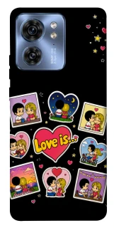 Чохол на Motorola Edge 40 Love is ver.2 фото 1 з 1