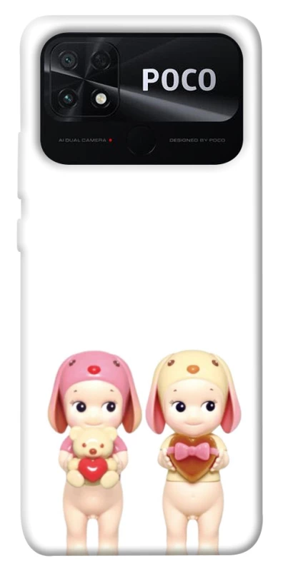 Чохол на Xiaomi Poco C40 Puppy Love Duo фото 1 з 1