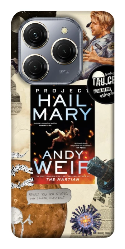 Чохол на TECNO Spark 20 Pro Project Hail Mary ver.2 фото 1 з 1