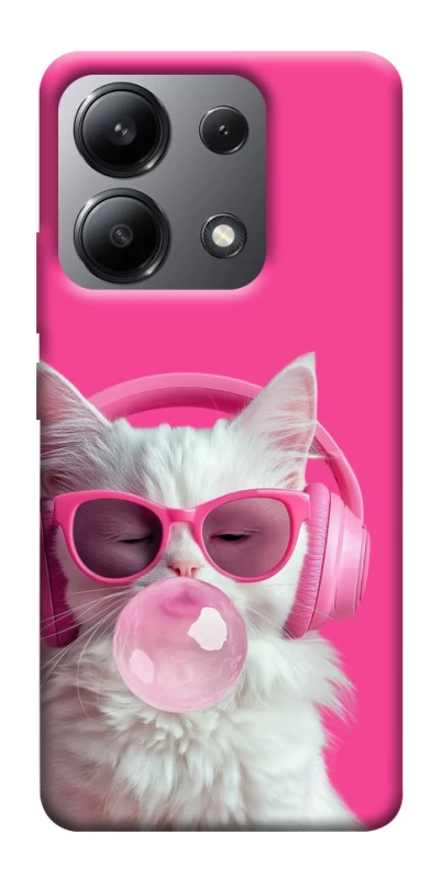 Чехол на Xiaomi Redmi Note 13 4G Pink kitty фото 1 из 1