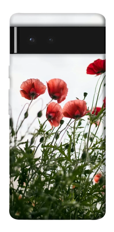 Чохол на Google Pixel 6 Поле маків фото 1 з 1