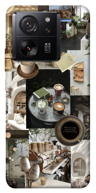 Чохол на Xiaomi 13T Pro Coffee collage ver.4 фото 1 з 1