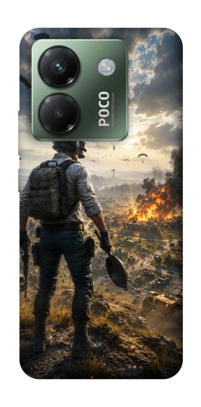 Чехол на Xiaomi Poco M7 pro 5G PUBG ver.2 фото 1 из 1